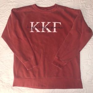 Kappa Kappa Gamma Comfort Colors Sweatshirt
